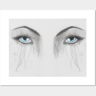 Blue Eyes Cry Posters and Art